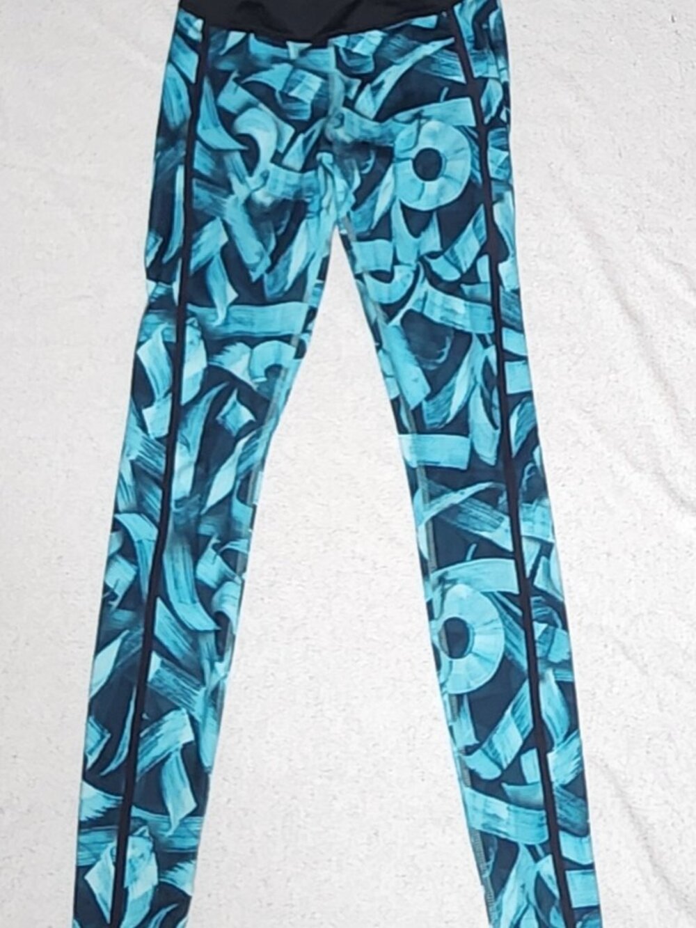 Reebok Crossfit Speedwick Compression Leggings Full Length Women's XSmall Teal